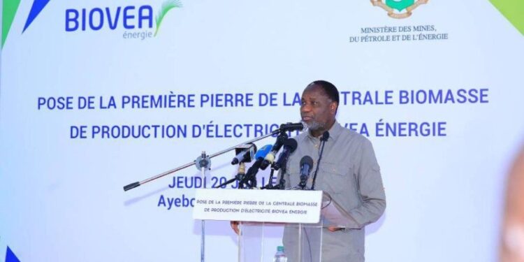 Électricité : une centrale biomasse en construction à Aboisso
