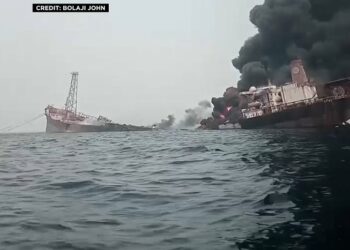 Insécurité maritime : l’explosion du navire pétrolier Trinity Spirit a causé la mort de plusieurs personnes et une perte de 40 000 barils de pétrole